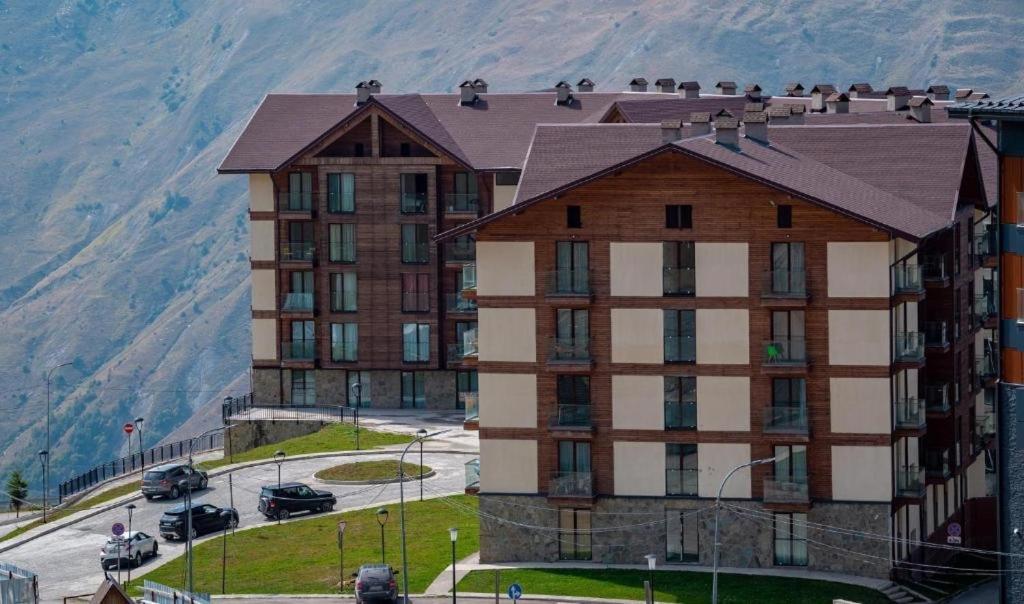 Nespecifikovaný výhled na hory nebo výhled na hory při pohledu z apartmánu