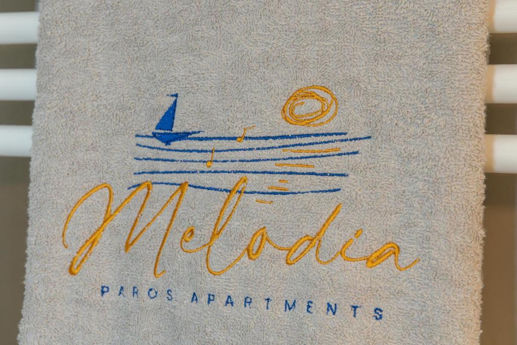 Certifikát, hodnocení, plakát nebo jiný dokument vystavený v ubytování Paros Melodia Apartments