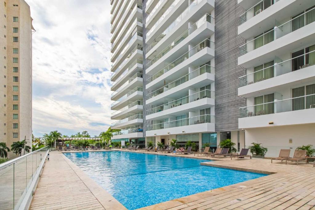 Descanso y playa, cómodo apartamento en Kuali, Santa Marta