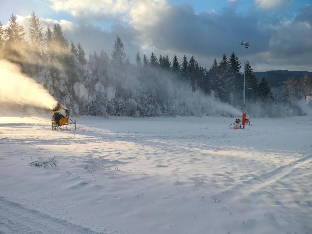 Apartmán ÁJA - Lipno nad Vltavou v zimě