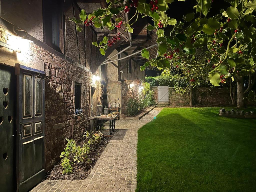 Zahrada ubytování Domaine LaPromise