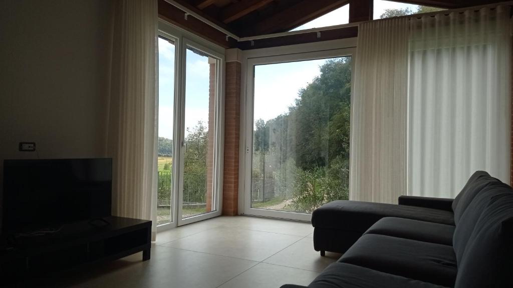 Posezení v ubytování Agriturismo Casa Bregalda