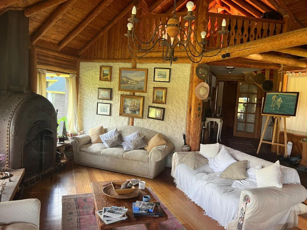 Casona Ser的休息区