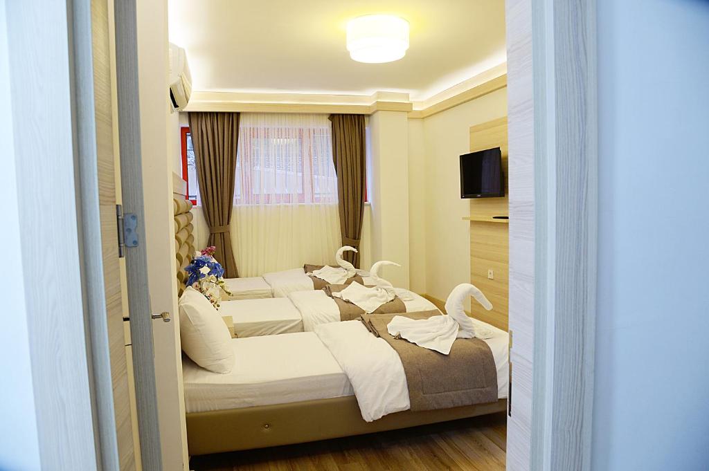 TV a/nebo společenská místnost v ubytování al khalej otel