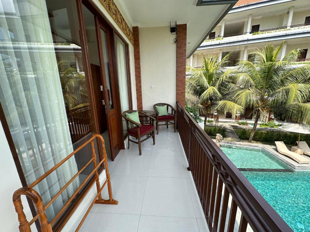 Bazén v ubytování Brata Cottage Ubud nebo v jeho okolí