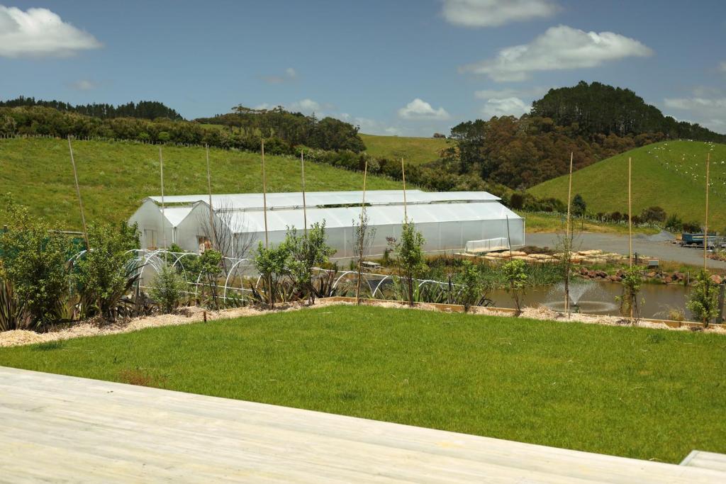 Zahrada ubytování Kauri Ora Farmstay