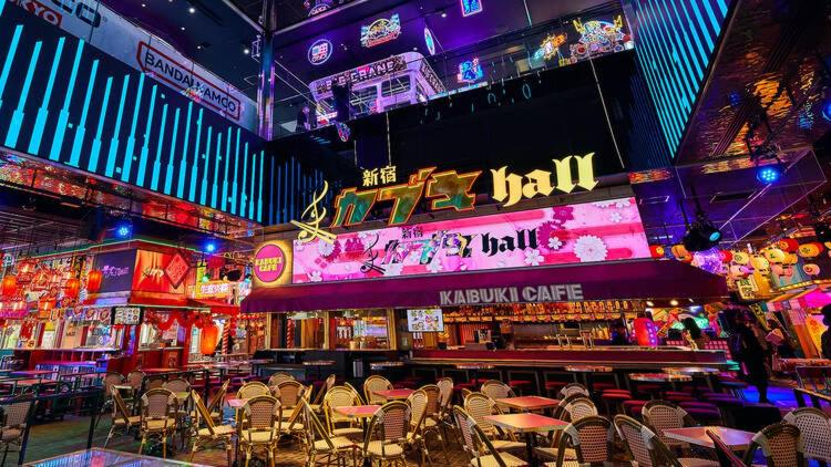 新宿歌舞伎町徒步三分鐘三房一廳近鄰伊勢丹餐廳或用餐的地方