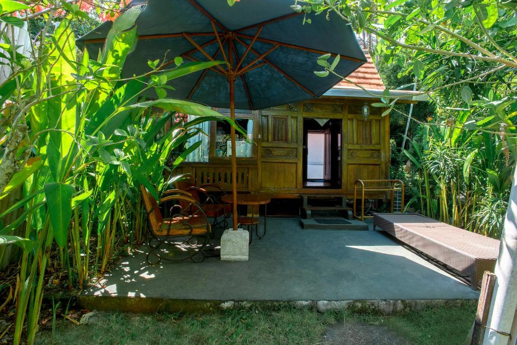 Zahrada ubytování Bingin Ocean View Villas