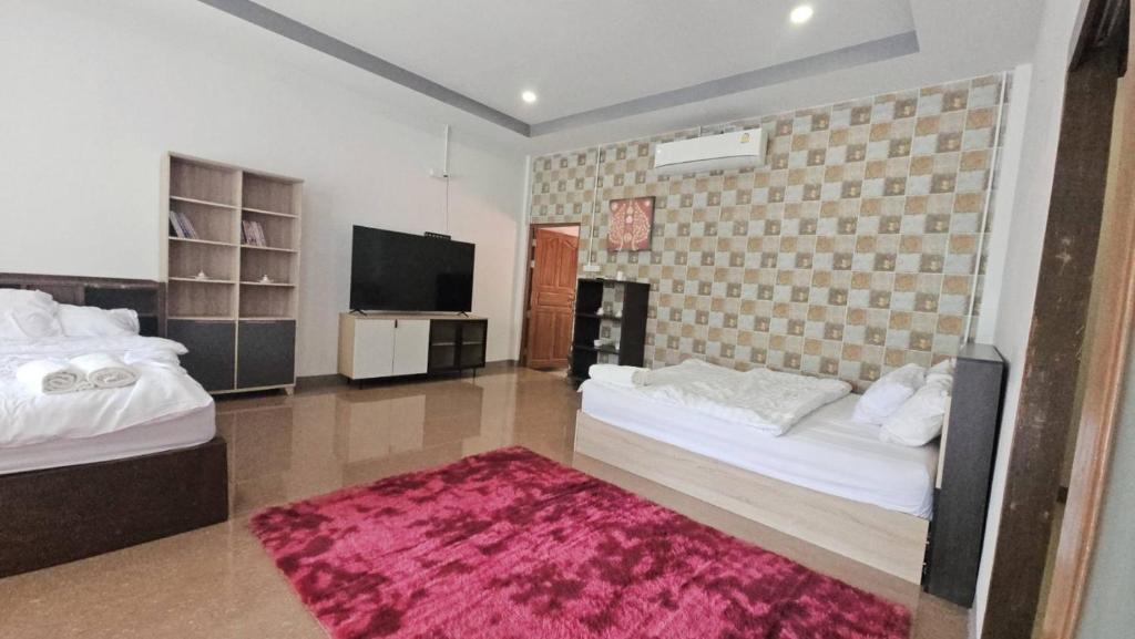 HOMETHAI RESORT (โฮมไทยรีสอร์ท) - Chambre Jumelle Avec Terrasse