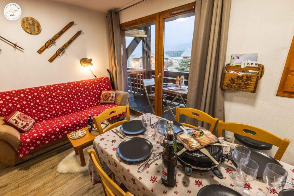 Posedenie v ubytovaní chalet gentiane cosy T2 labellisé Dévoluy