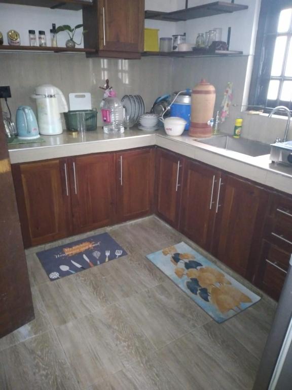 Kuchyň nebo kuchyňský kout v ubytování Q3 Homestay