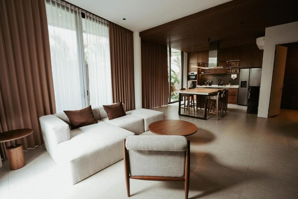 Kuchyň nebo kuchyňský kout v ubytování Umalas Creek Villas