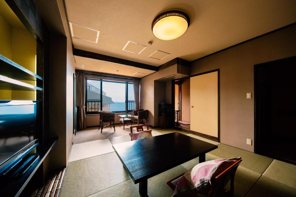 Posezení v ubytování Inatori Akao Hotel