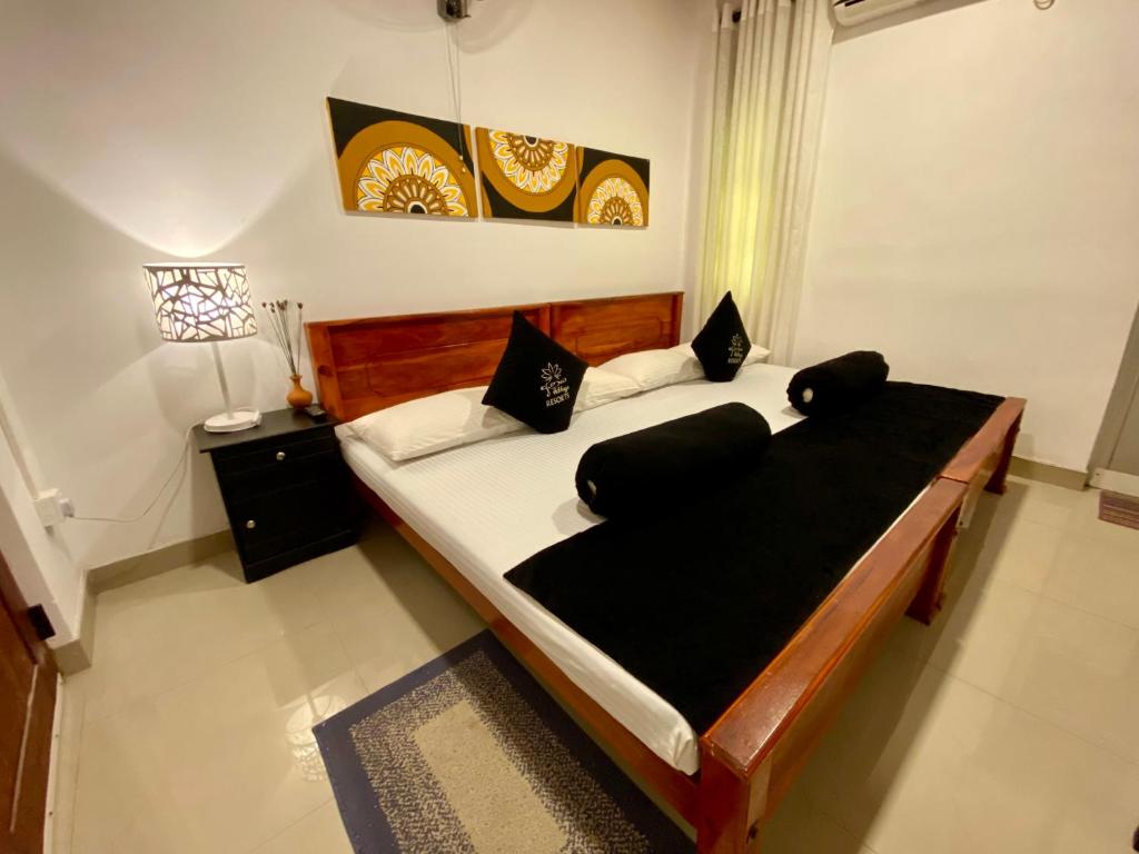 Postel nebo postele na pokoji v ubytování Abhaya Resorts