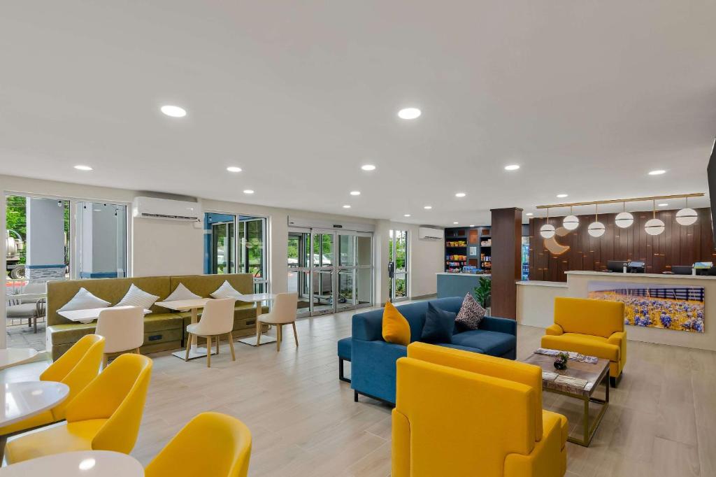 Posezení v ubytování Comfort Inn Conroe