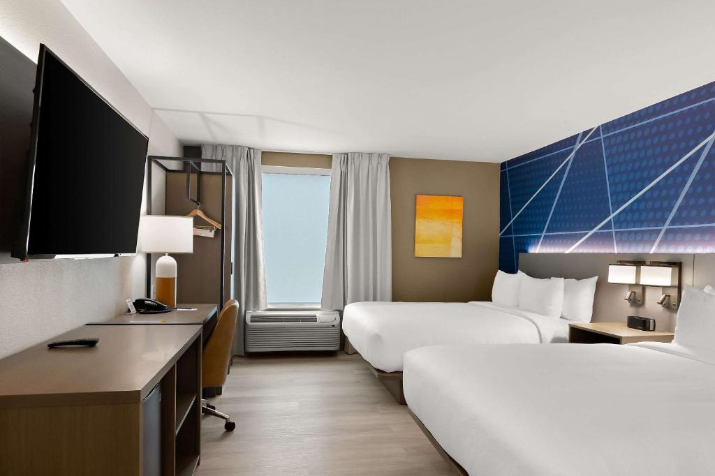 Postel nebo postele na pokoji v ubytování Comfort Inn Conroe