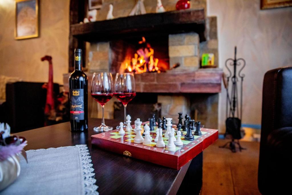 Nápoje v ubytování Velinov Boutique Hotel