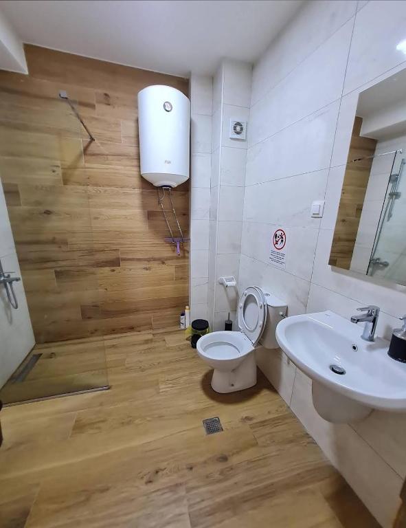 Koupelna v ubytování Bojana Apartment Penthouse