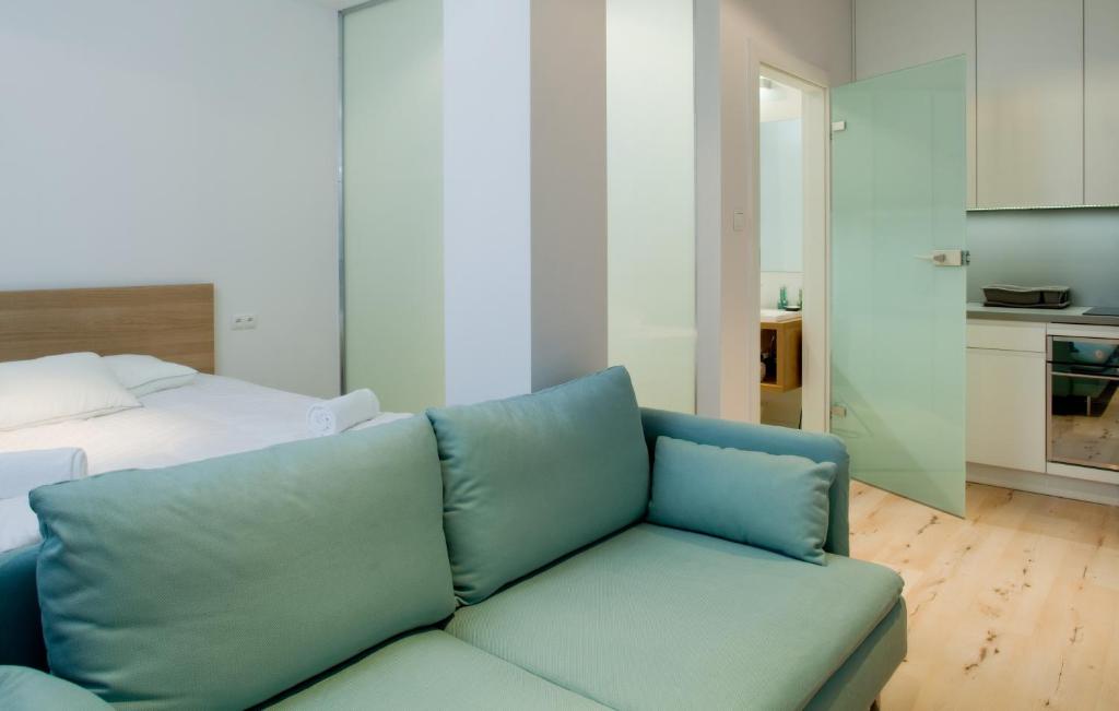Kuchyňa alebo kuchynka v ubytovaní Apartamenty Odlot