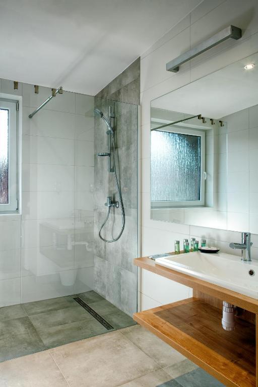 Kúpeľňa v ubytovaní Apartamenty Odlot