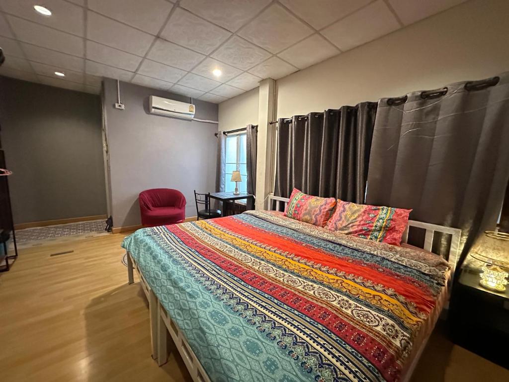 Postel nebo postele na pokoji v ubytování Villa’s Homestay
