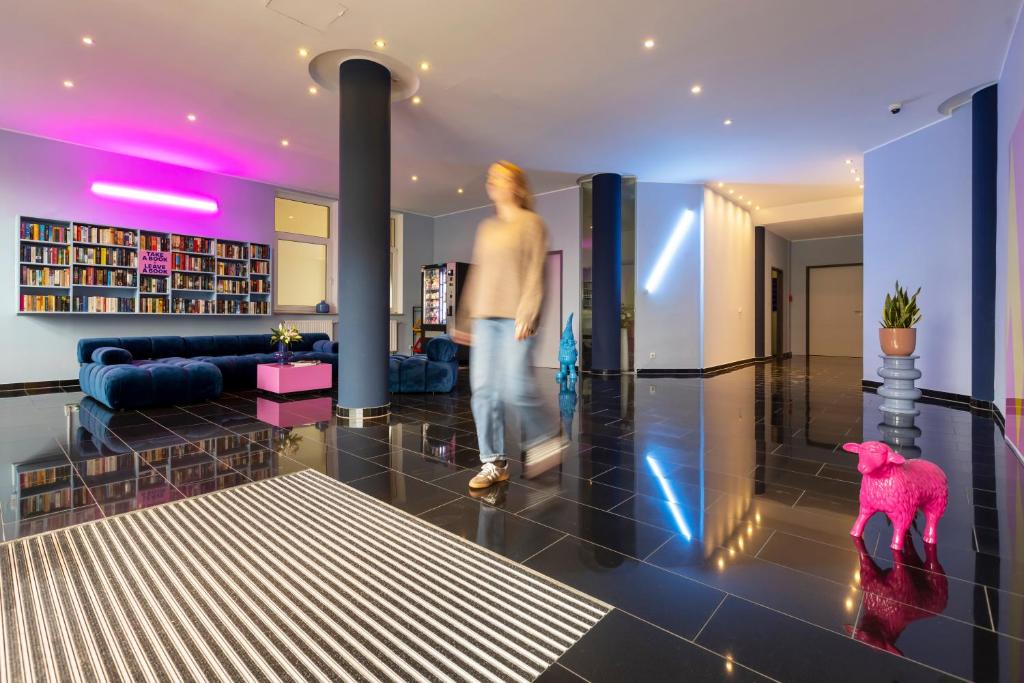 Posezení v ubytování Max Aparthotel in Fürth