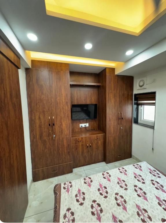 Kuchyň nebo kuchyňský kout v ubytování A Abode