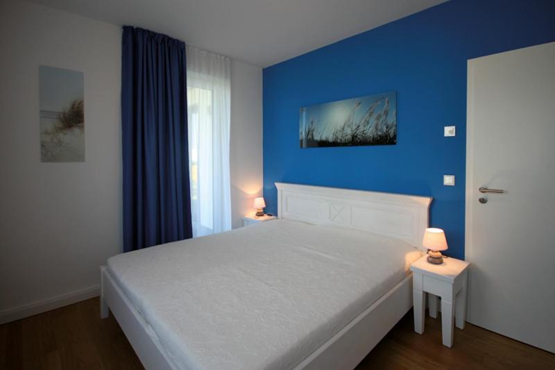 Postel nebo postele na pokoji v ubytování Seeresidenz