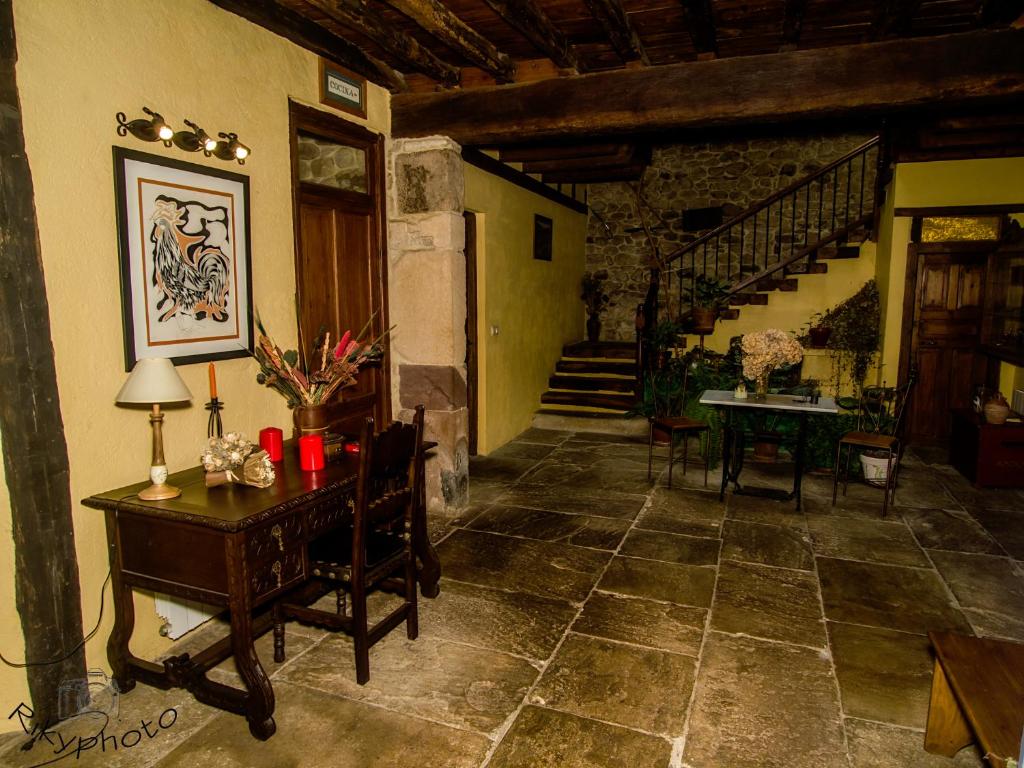 Posezení v ubytování Posada Corral Mayor