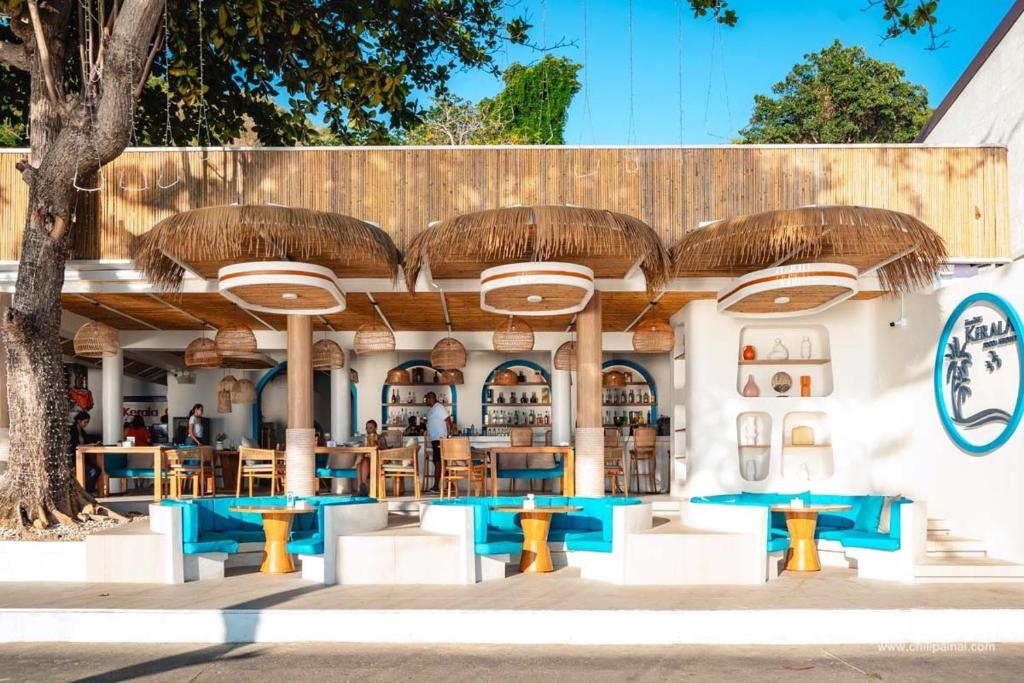 Restaurace v ubytování Kerala Coco Resort