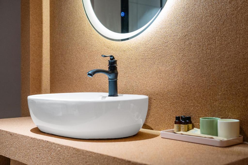 Koupelna v ubytování Chaozhou Fanhuali B&B