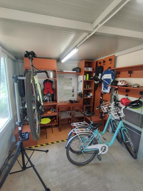 Fitness centrum a/nebo fitness zařízení v ubytování Villa Badi