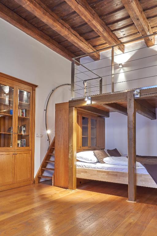 Postel nebo postele na pokoji v ubytování Hotel U 3 Pstrosu