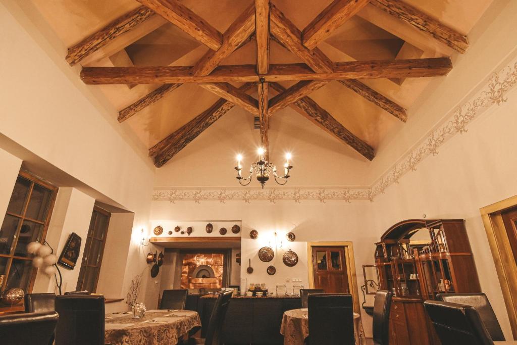 Restaurace v ubytování Chateau GrandCastle