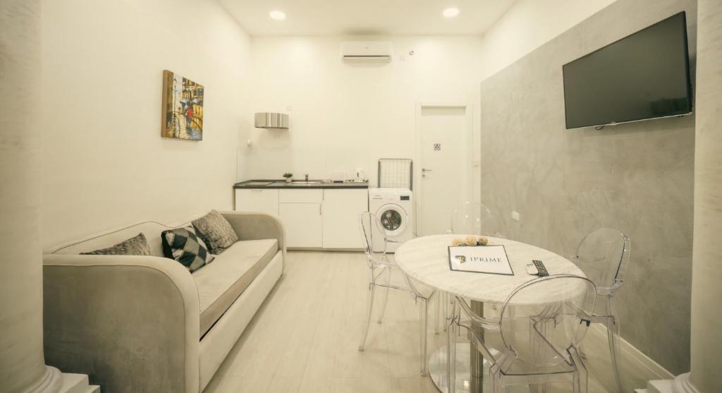 Posezení v ubytování Sliema Central Iprime Suites