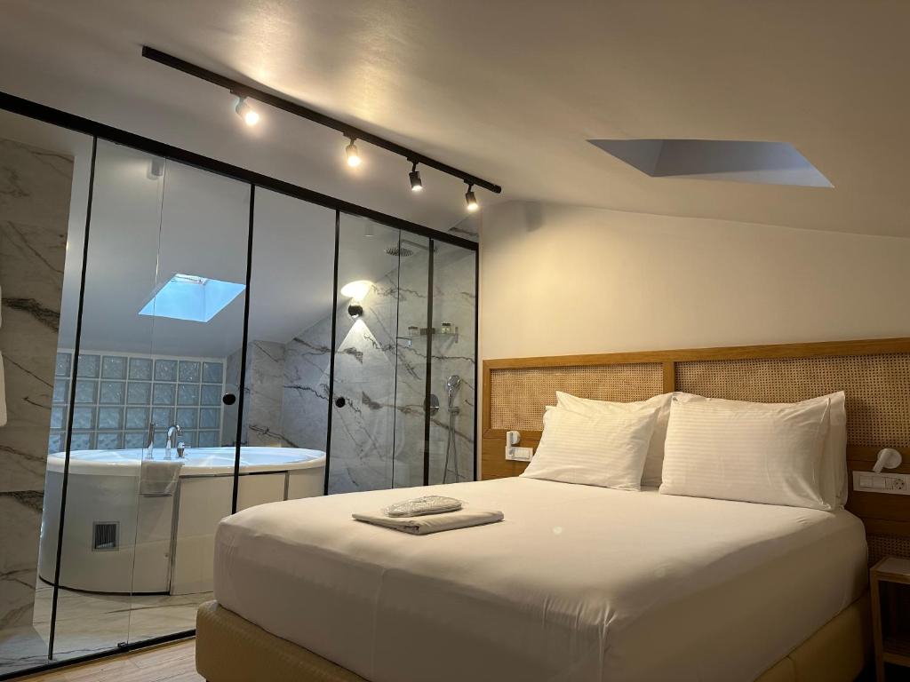Belle Athenes - Luxury Rooms at Monastiraki Railway Station - Resim 16