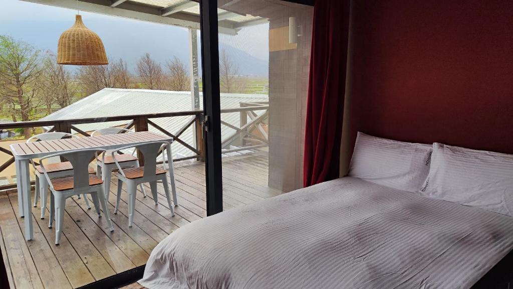 Postel nebo postele na pokoji v ubytování How Has Homestay