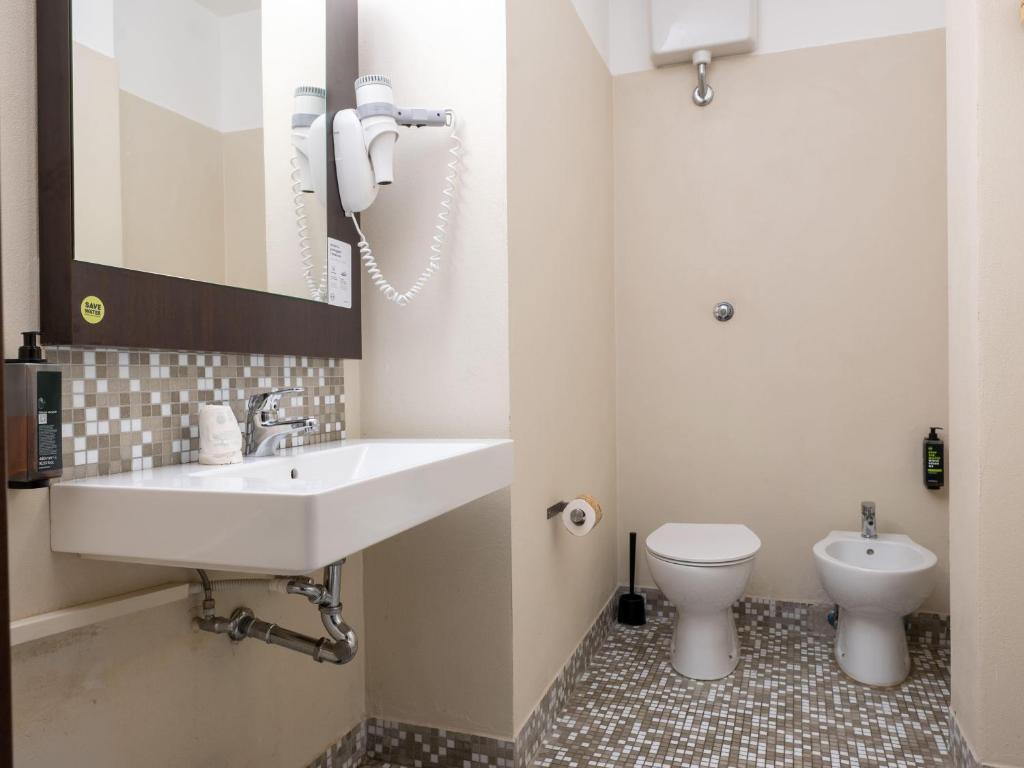 Koupelna v ubytování B&B Hotel Trieste
