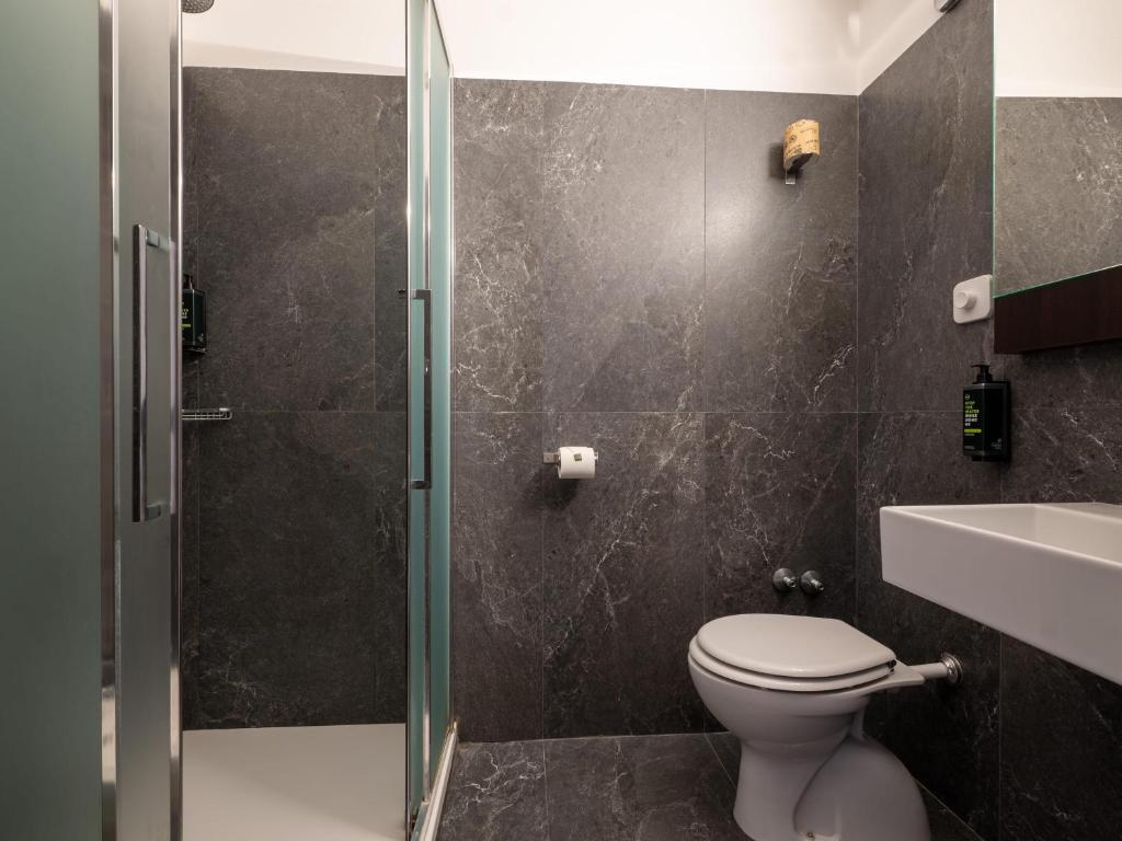 Koupelna v ubytování B&B Hotel Trieste
