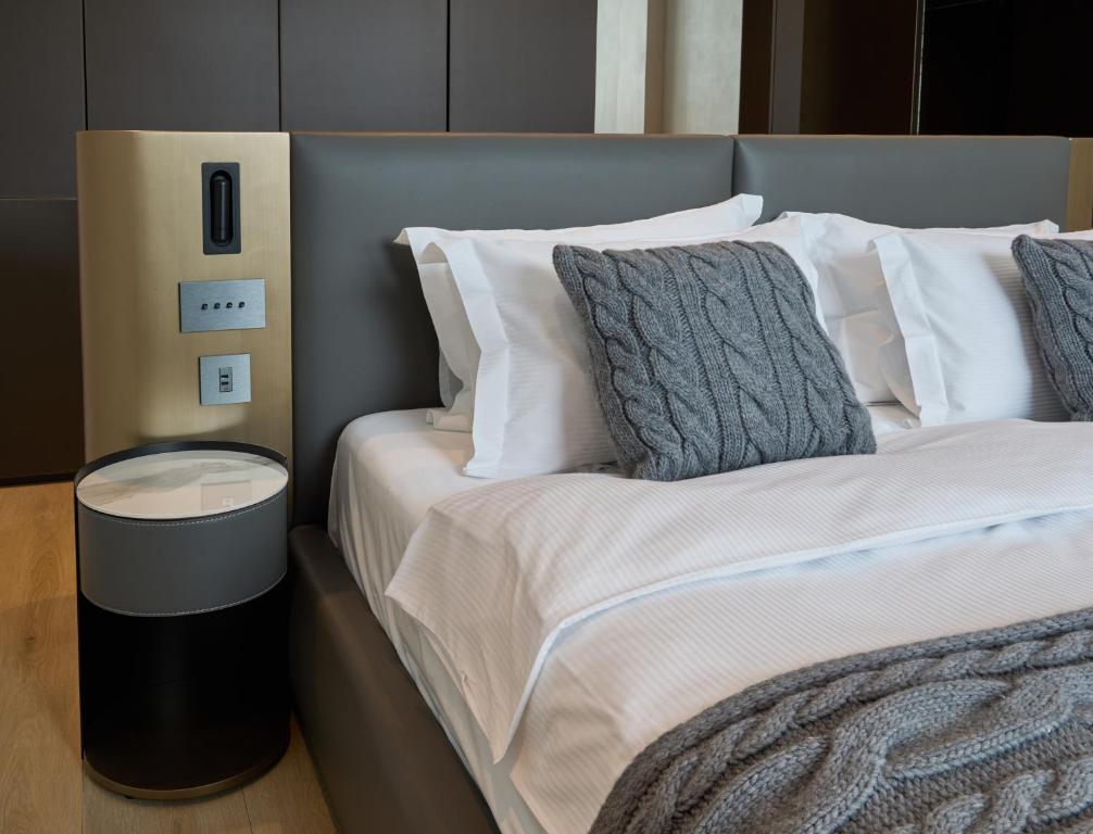 Postel nebo postele na pokoji v ubytování Hotel Pestera Wellness & Spa