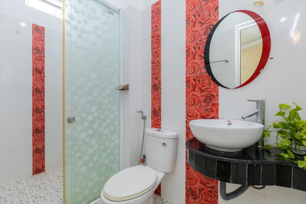 Koupelna v ubytování Homestay Bãi Sau - 5 phòng ngủ - 30 Võ Thị Sáu - Free karaoke