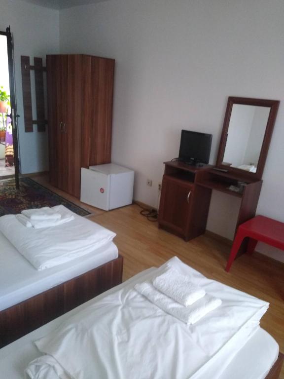 Postel nebo postele na pokoji v ubytování Isabela