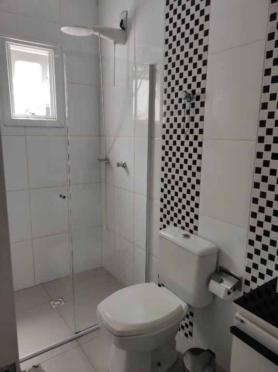 Koupelna v ubytování Residencial Gemine