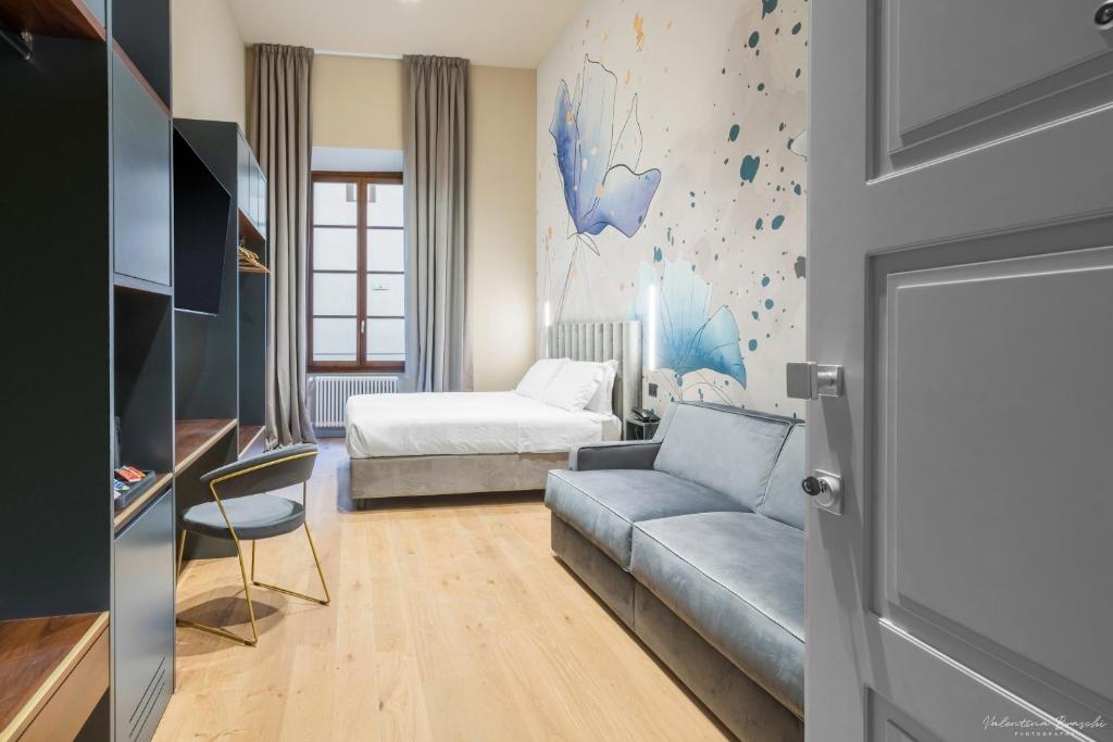 Posezení v ubytování Hotel Adamas