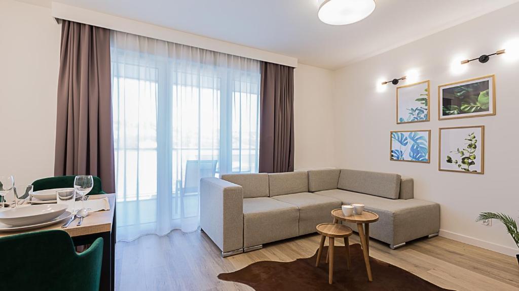 Posezení v ubytování VacationClub - Apartamenty Zakopiańskie Apartament 234