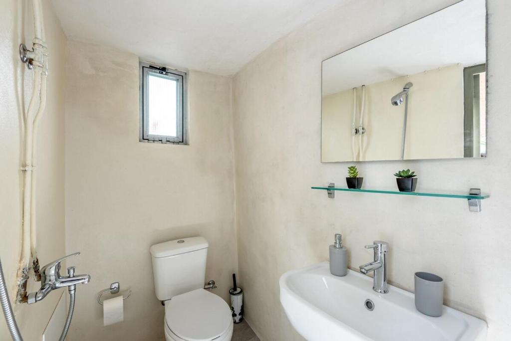 A bathroom at Casa Lion
