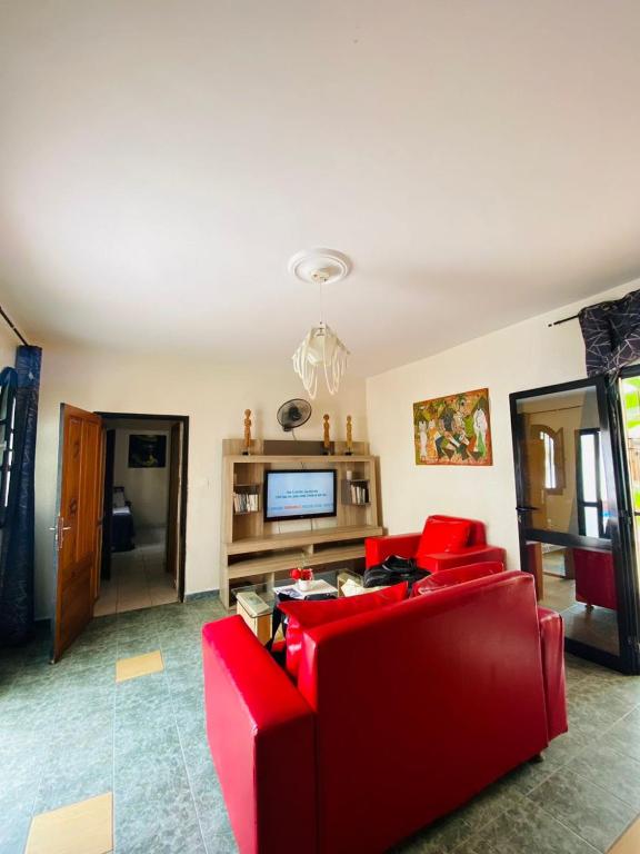Riad côté jardin - Appartement Met Uitzicht Op Het Zwembad