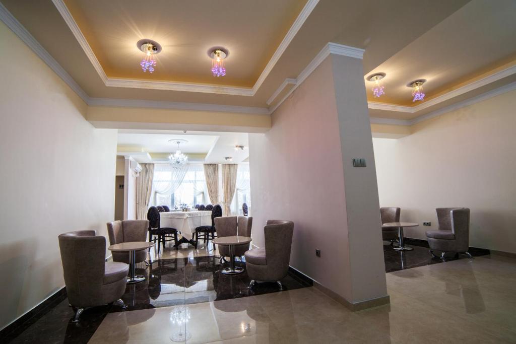 Posezení v ubytování Hotel Stil
