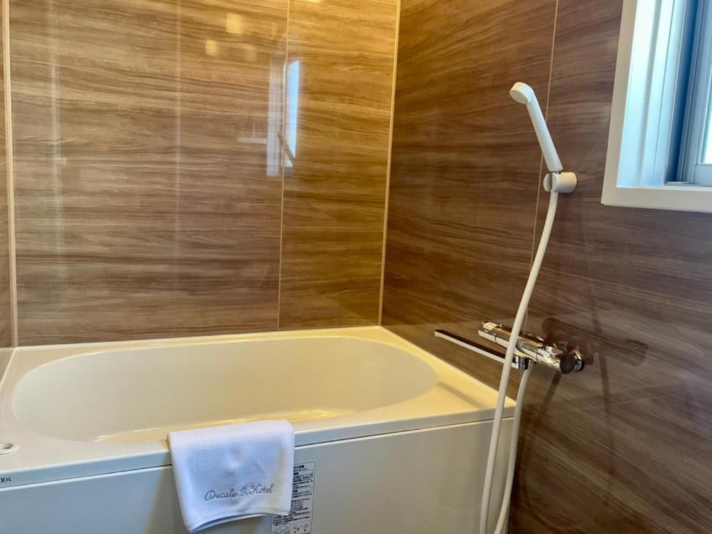 Koupelna v ubytování Ducale Garden Hotel Kujukuri