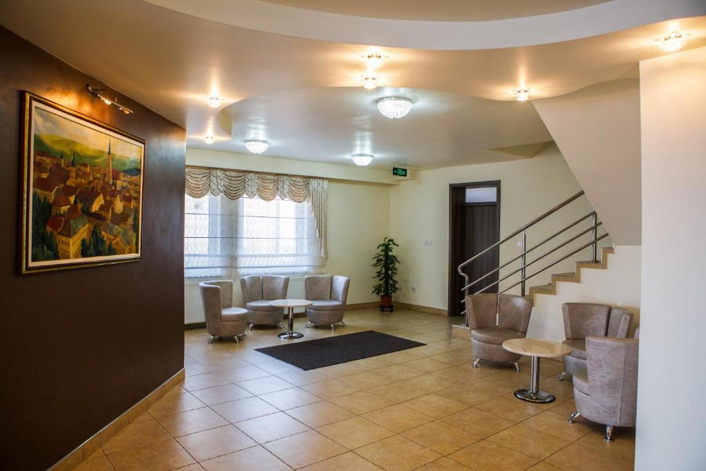 Posezení v ubytování Hotel Stil